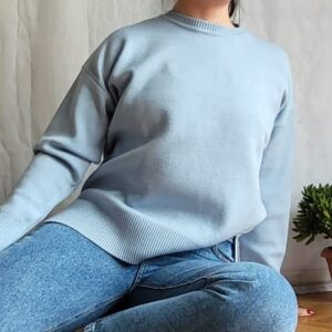Sweater con abertura